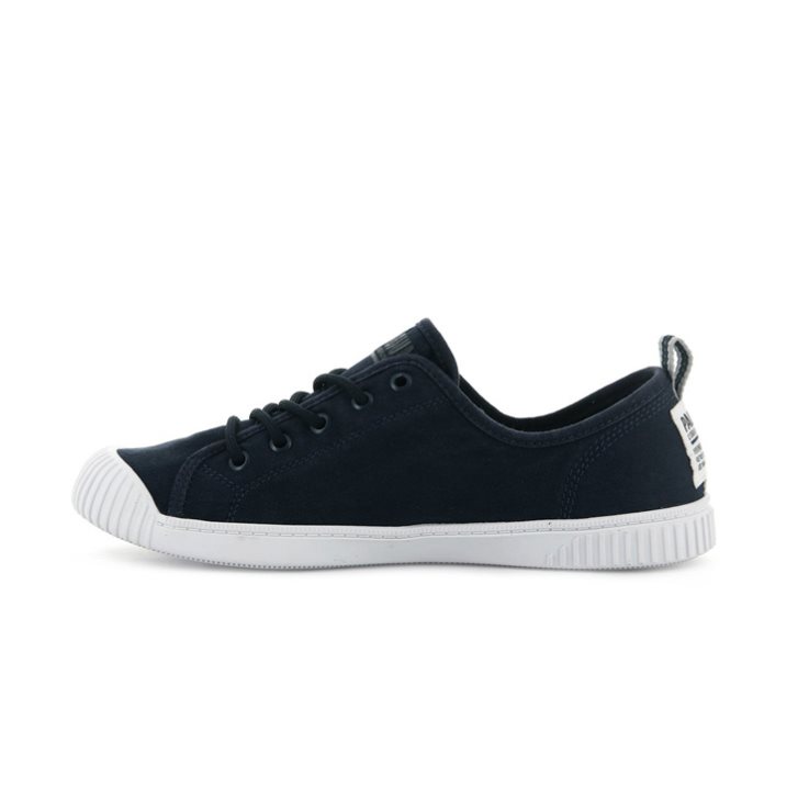 Palladium Easy Kanten Canvas Low Tops Sneakers Dames Zwart | NL 71HSNUG